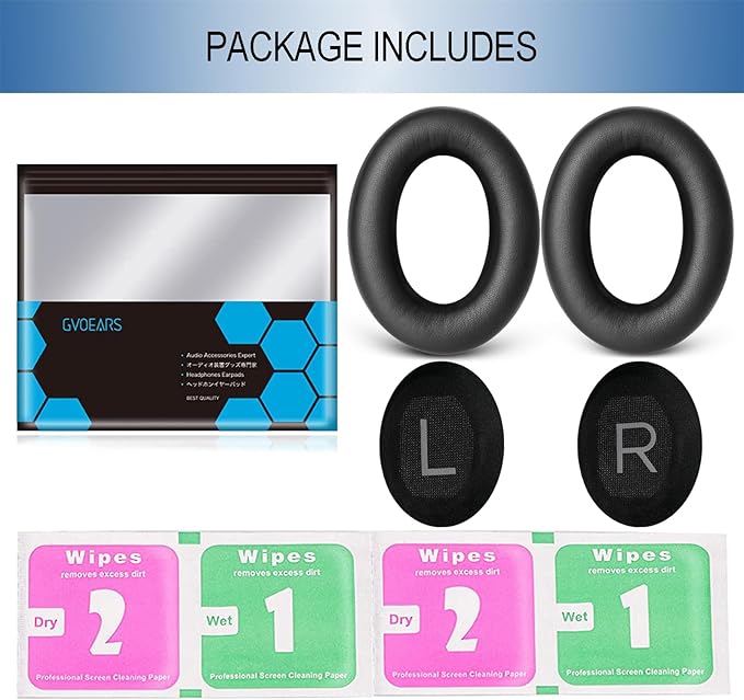 GEVO Replacement Ear Pads for Bose QC45, Ear Cushions for Bose QuietComfort 45 - Image 9