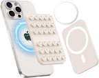 Patented Magnetic Sticky Phone Suction Grip Mount by AMSKY
