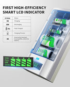 EBL D Cells 10000mAh Rechargeable Batteries and Universal Battery Charger - Image 7