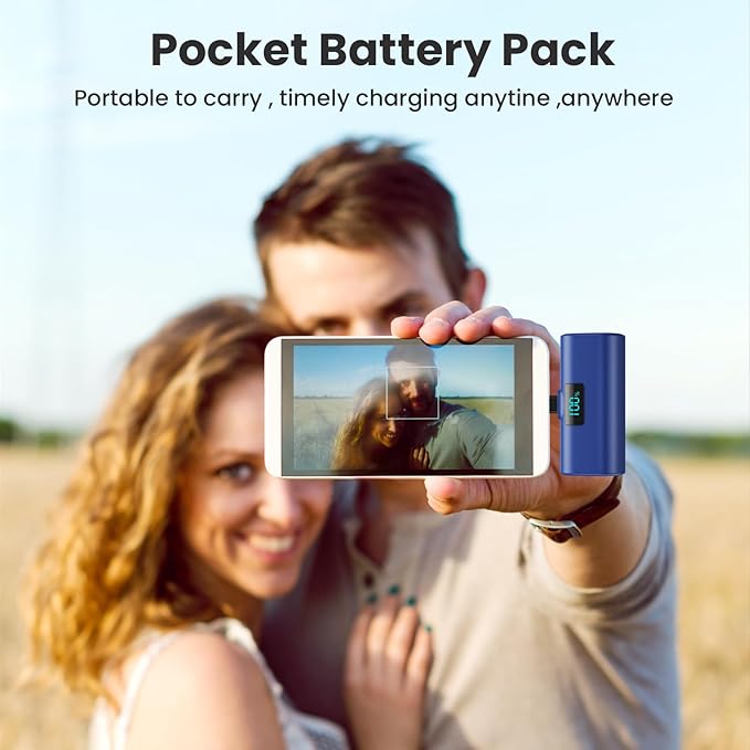Portable Charger for iPhone 16/15 Series, 5200mAh PD USB C Power Bank Built-in - Image 4