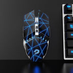 TENMOS T12 Wireless Gaming Mouse Rechargeable, 2.4G Silent Optical Wireless - Image 3