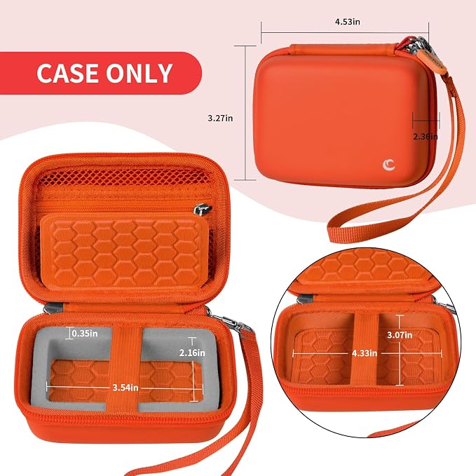 Carrying & Protective Case for Digital Camera, AbergBest 21 Mega Pixels 2.7" - Image 5