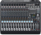 W IN-MIX DX12 Professional DJ Audio Mixer 12 Channel by WIN-Mix