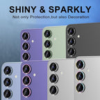 for Samsung Galaxy S24 FE Camera Lens Protector, Individual Metal Ring Tempered - Image 7