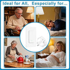 NineLeaf Wireless Remote Wall Switch and Outlet, Remote Control Outlet Light - Image 4