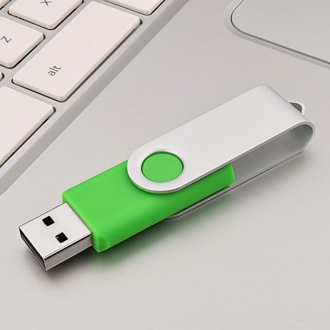 KOOTION 5 Pack 32GB Flash Drive USB 2.0 Thumb Drive Backup Memory Swivel Stick - Image 5
