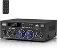 Romica Stereo Audio Amplifier, 2 Channel 450W x2 Bluetooth 5.0 Home Theater by Romicta