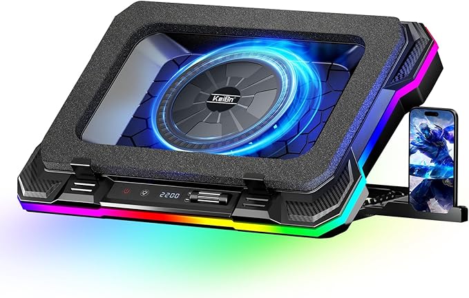 KeiBn Gaming Laptop Cooling Pad, Laptop Cooling Stand by KeiBn-BornforyouBurntoever