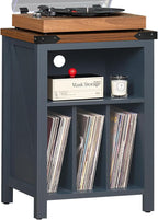Record Player Stand with Vinyl Record Storage Holds up to 160 Albums, Large by Joaxswe