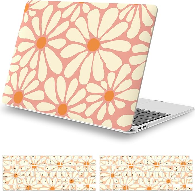 iCasso for MacBook Air 13 inch Case 2020 2019 2018 Release A2337 M1 A2179 A1932 by iCasso