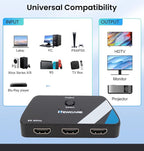 NEWCARE 4K@120Hz HDMI Switch 3 in 1 Out, HDMI 2.1 Splitter 8K@60Hz - Image 4