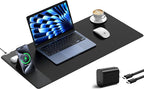 TopMade Mouse Pad with 15W Wireless Charging & Phone Holder, 31.5" x 15.75" XXL by TopmadeProduct-Ordernow