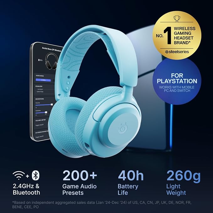 SteelSeries Arctis Nova 3P Wireless Multi-Platform Gaming Headset — Mobile App - Image 2