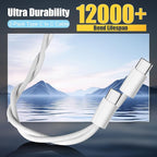 iPhone 16 15 Charger Fast Charging, 6FT Woven USB C Charger Fast Charging Cord - Image 6