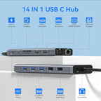 USB C Docking Station Dual Monitor - Image 2