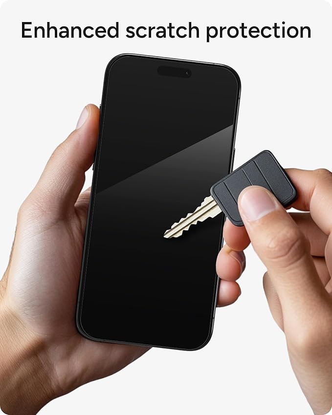 ZAGG InvisibleShield Glass Elite Privacy iPhone 15 Pro Max Screen Protector - Image 4