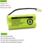 Kruta BT166342 BT266342 Battery 2.4V 800mah Replacement Battery Pack Compatible - Image 4