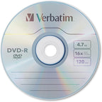 Verbatim DVD-R Blank Discs AZO Dye 4.7GB 16X Recordable Disc - Image 2