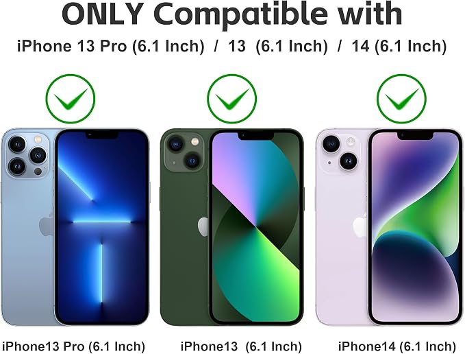 Matte Privacy Screen Protector for iPhone 14/iPhone 13Pro /13 Screen Protector - Image 7