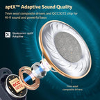 EarFun Free Pro 3 Noise Cancelling Wireless Earbuds, Hi-Res Sound, Snapdragon - Image 3