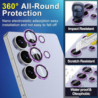 for Samsung Galaxy S25 Ultra Camera Lens Protector, Individual Metal Ring - Image 3