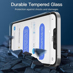 NEW'C 3 Pack Privacy for iPhone 13 Pro Max, iPhone 14 Plus Screen Protector - Image 6