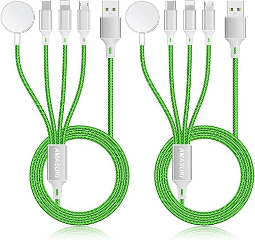 2Pack Travel Essentials Multi Charging Cable by ChargeBeyondPowerWithin