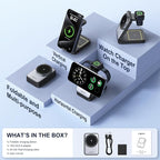 3 in 1 Charging Station for Multiple Devices Apple Compatible - Image 2