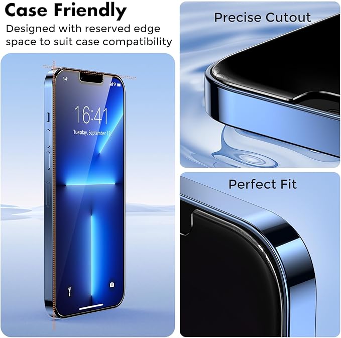 UNBREAKcable Screen Protector for iPhone 14/13/13 Pro Double Shatterproof - Image 5