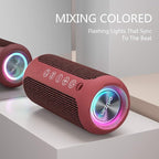 Ortizan X10 Portable Bluetooth Speaker, 24W Stereo Sound, IPX7 Waterproof - Image 2