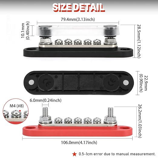 150A 12V Power Distribution Block - Image 6