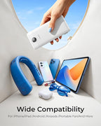 VEGER Portable Charger with Built-in AC Plug and Cables, All in One 10000mAh - Image 4