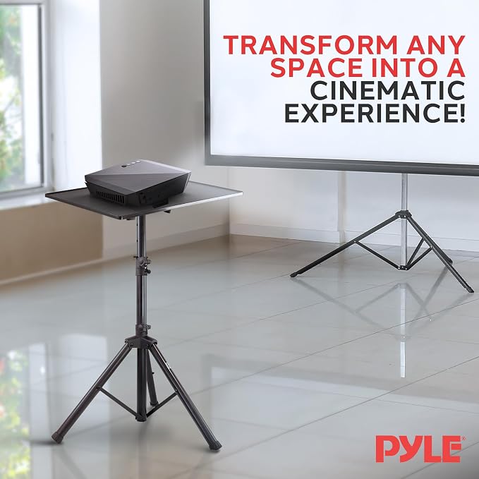 Pyle Universal Projector Stand – Adjustable Tripod - Image 7