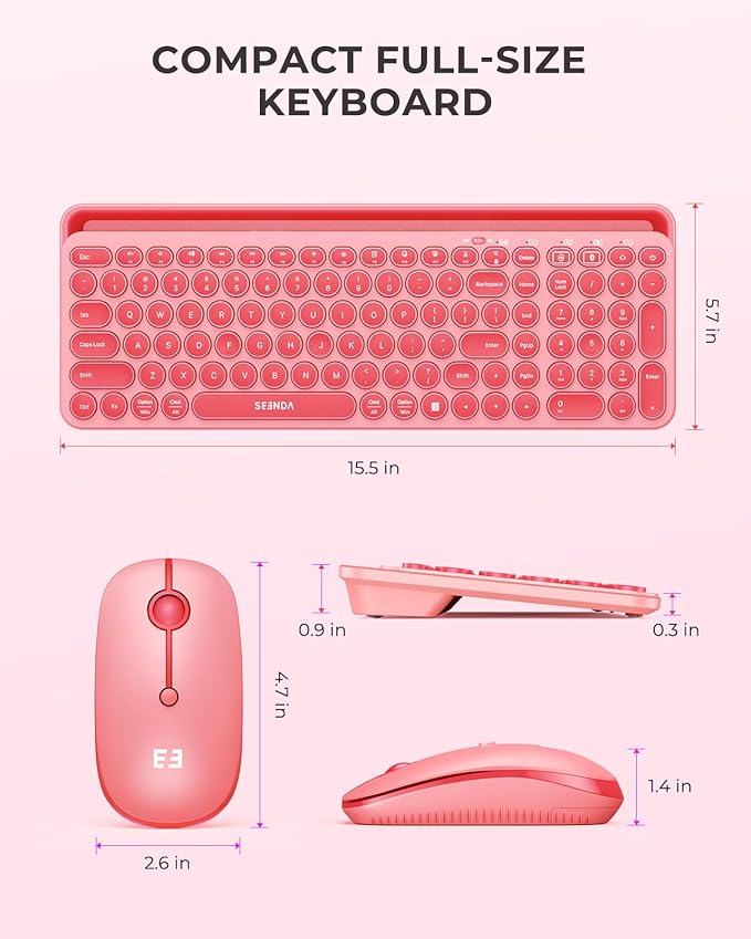 seenda Bluetooth Keyboard and Mouse - Image 6