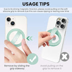 Magnetic Silicone Ring Grip Phone Holder, Loop Grip Phone Holder, Magnetic - Image 6