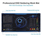 KooMall 36x24 Inch Anti Static Rubber Mat Kit - Image 5