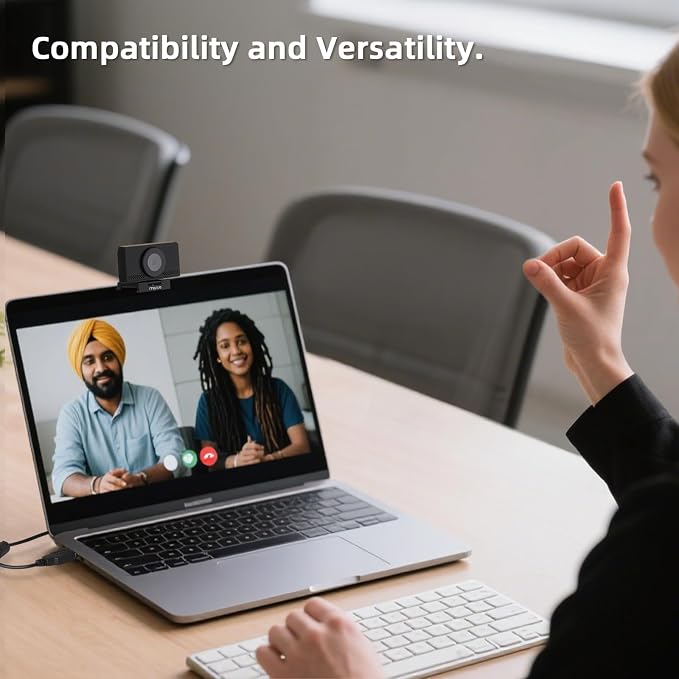 MOSISO 4K Webcam for PC & Laptop - Image 6