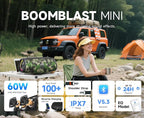 Portable Bluetooth Speaker 60W RMS, 90W Peak Loud Subwoofer Wireless Stereo - Image 2