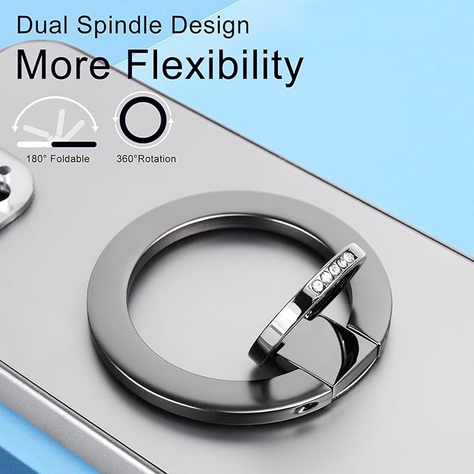Magnetic Phone Grip for MagSafe, EI Sonador Magnet Phone Ring Holder, Compatible - Image 4