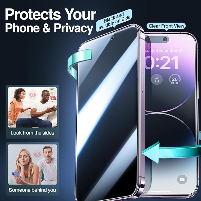 SMARTDEVIL 2PACK Privacy Screen Protector - Image 3