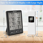 Geevon Indoor Outdoor Thermometer Wireless - Image 5