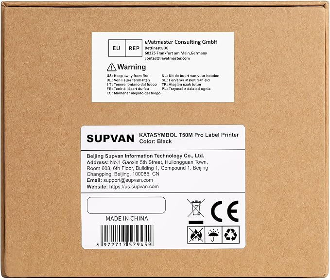 SUPVAN T50M Pro Bluetooth Label Maker Machine - Image 13