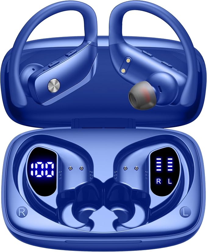 bmani Wireless Earbuds Bluetooth Headphones 48hrs Play Back Sport Earphones by BMANIWirelessEarbuds
