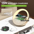 Bluetooth Alarm Clock, Sunrise Simulation Wake Up Night Light, 15W Fast - Image 5