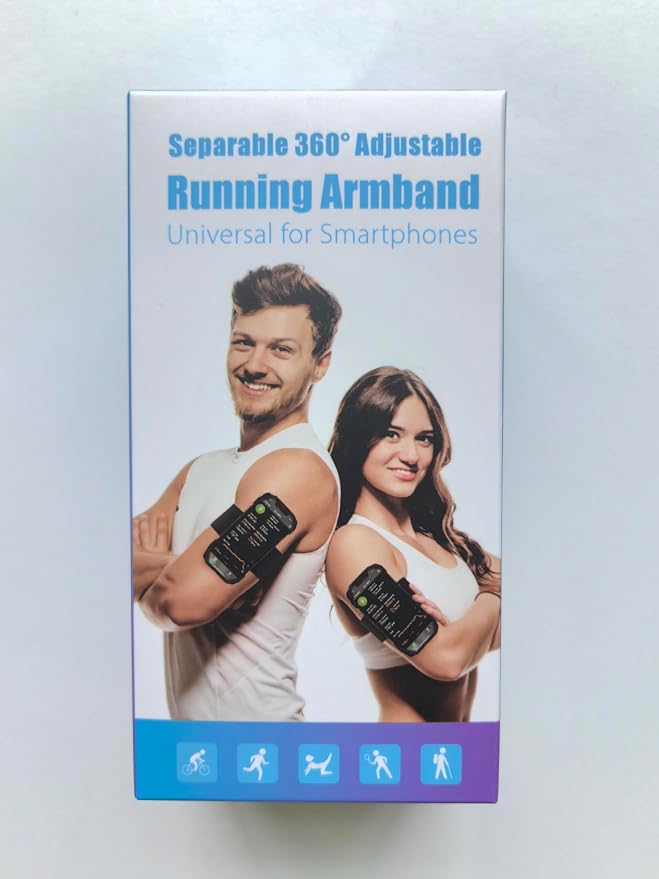 Cikyner Running Armband : 3 in 1 Sports Phone Holder - Image 9