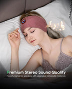 Perytong Sleep Headphones Bluetooth 5.4 Headband Headphones, Wireless Earphones - Image 7