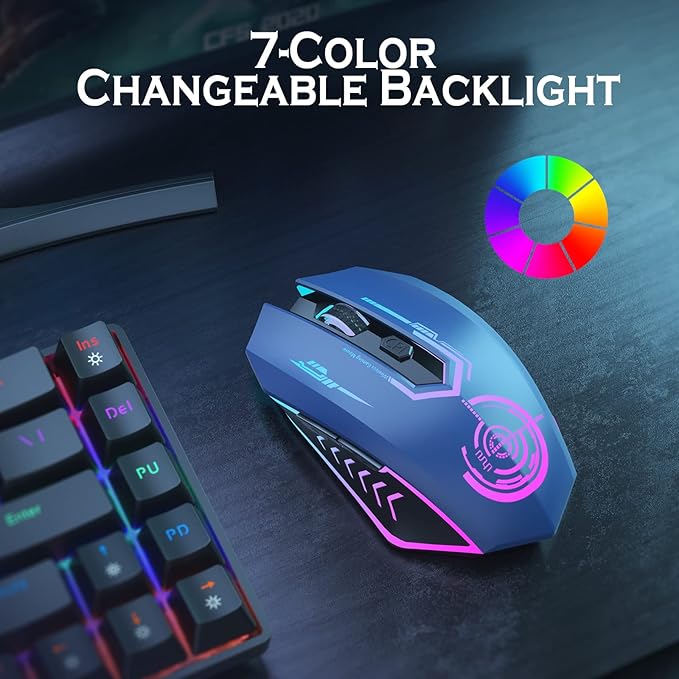 UHURU Gaming Mouse, Wireless Gaming Mouse - Image 3