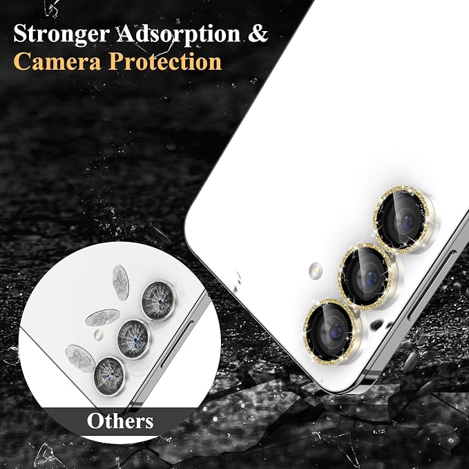 YWXTW Camera Lens Protector for Samsung Galaxy S24 / S23 / S23 Plus, 9H - Image 4