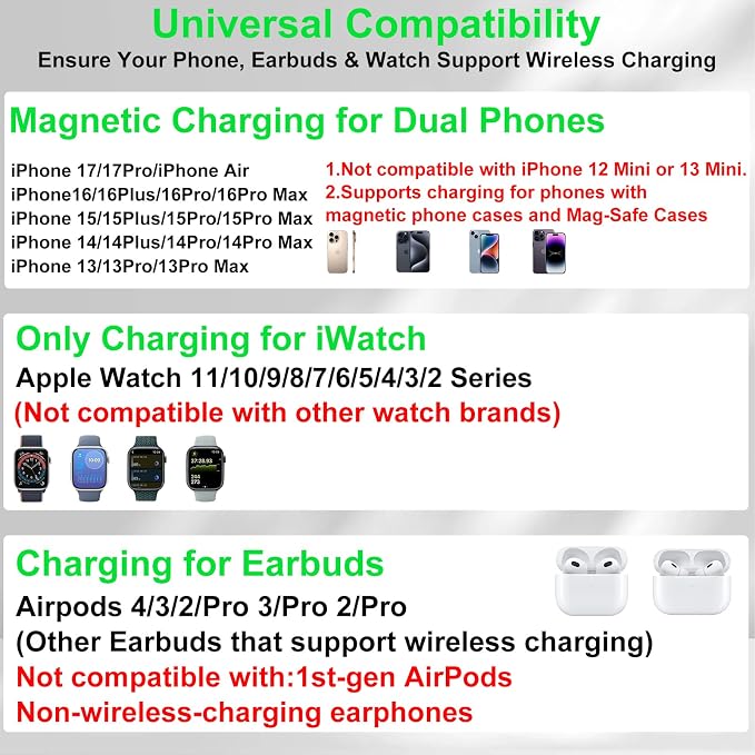 Dual Phone Wireless Charging Station - Image 3