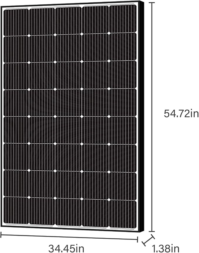 Newpowa 250W Solar Panel Monocrystalline - Image 3